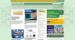 Desktop Screenshot of elek-data.dk